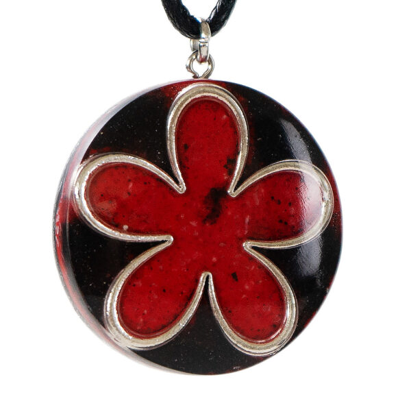 Pendentif Fleur d&rsquo;Amour
