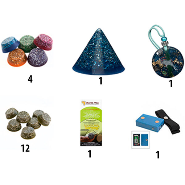 Kit d&rsquo;orgonite essentiel