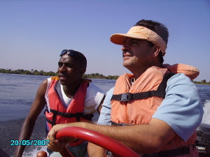 Zambesi river gifting with orgonite