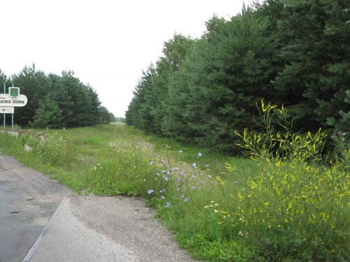 railway tracks to Treblinka - obliterated Image