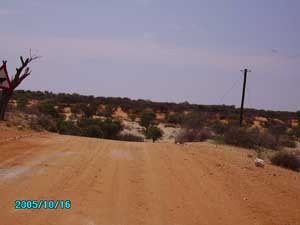Orgonite gifting in remote area of kalahari