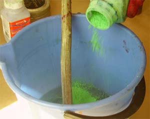 Make your own orgonite : Add colour