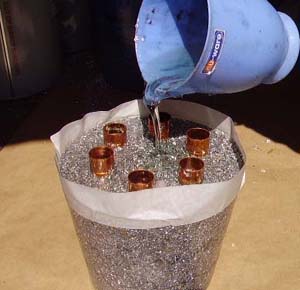 smooth top coating for orgonite CB base