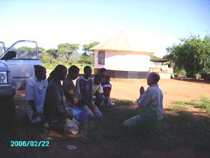 Laozu spontaneous healing session on orgone energy vortex gifting trip to Botswana
