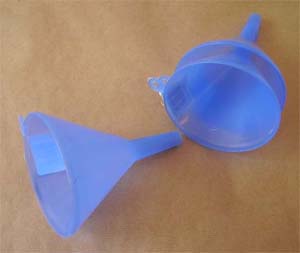 Make your own orgonite HHG: Funnels