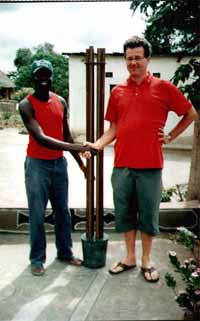 First orgonite cloud buster in Venda