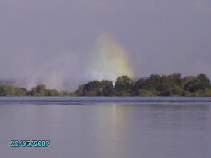 Orgonite gifting above Vic Falls