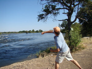 Orgonite gifting from the river bank