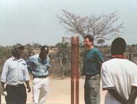 Orgone gifting in Zimbabwe: this is most probably the first Don Croft type Cloud Buster ever to be erected in Zimbabwe