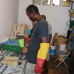 Orgonite DIY: Dr Nyerenga from Malawi giving it a try Orgonite making is easy