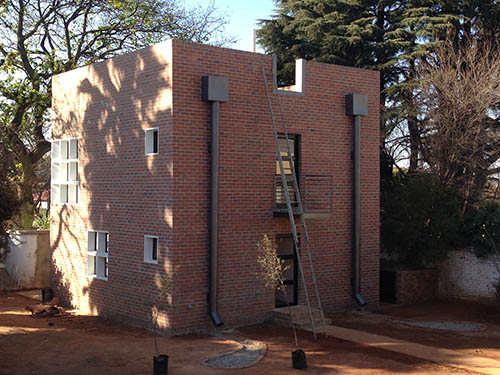 orgonise Africa new office garden side
