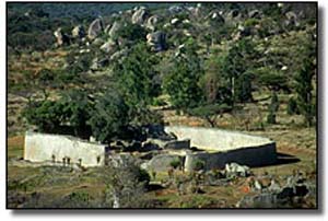 Orgone energy freely swirling out of Great Zimbabwe vortex in Great Enclosure