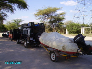 Zambesi Orgonite Safari - Kazungula Ferry