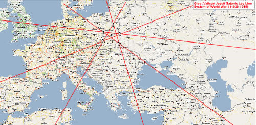 Evil pentagram connected to rome munich novgorod tehran dublin shetland Far reaching connections